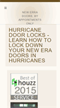 Mobile Screenshot of newerradoors.com